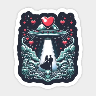 Cosmic Love Connection Sticker
